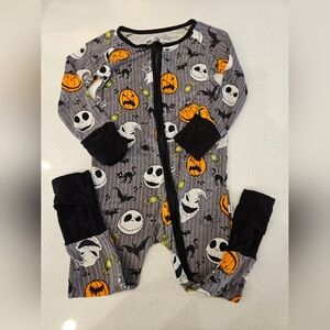 Little Sleepies Nightmare Before Christmas Zippie PJs